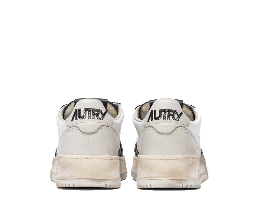 Autry Super Vintage Low Virg Leat Pmc semelle — semelle gomme crème