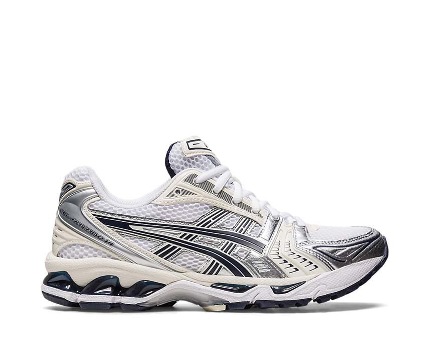 Asics Gel Kayano 14 White Midnight — running unisexe amorti Gel Asics