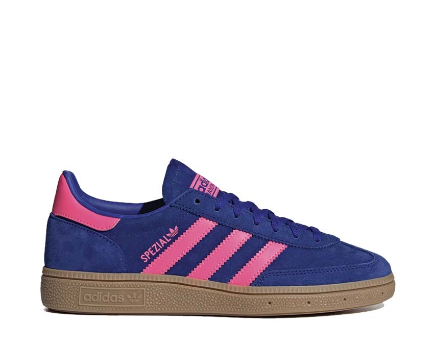 Adidas Handball Spezial Lucid Blue — sneaker femme cuir bleu électrique
