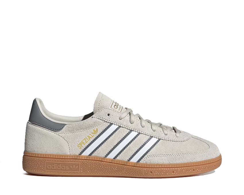Adidas Handball Spezial Grey Three — women's retro handball sneaker in grey