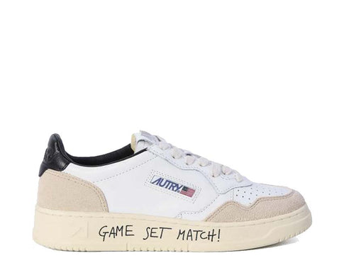 Autry Medalist Low Match White Black — zapatilla mujer ante deporte americano