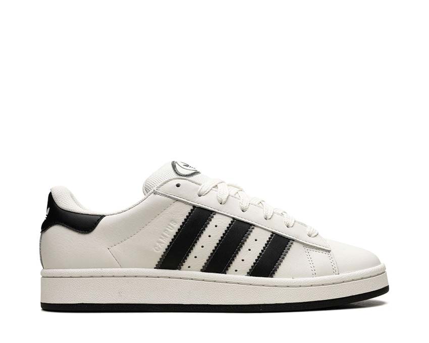 Adidas Campus 00s White Black — sneaker unisexe daim blanc semelle gomme