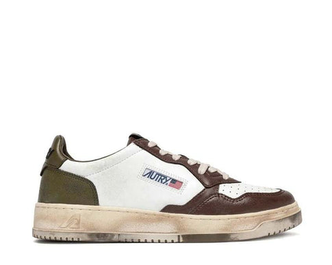 Autry Super Vintage Low — sneaker homme cuir style rétro sport
