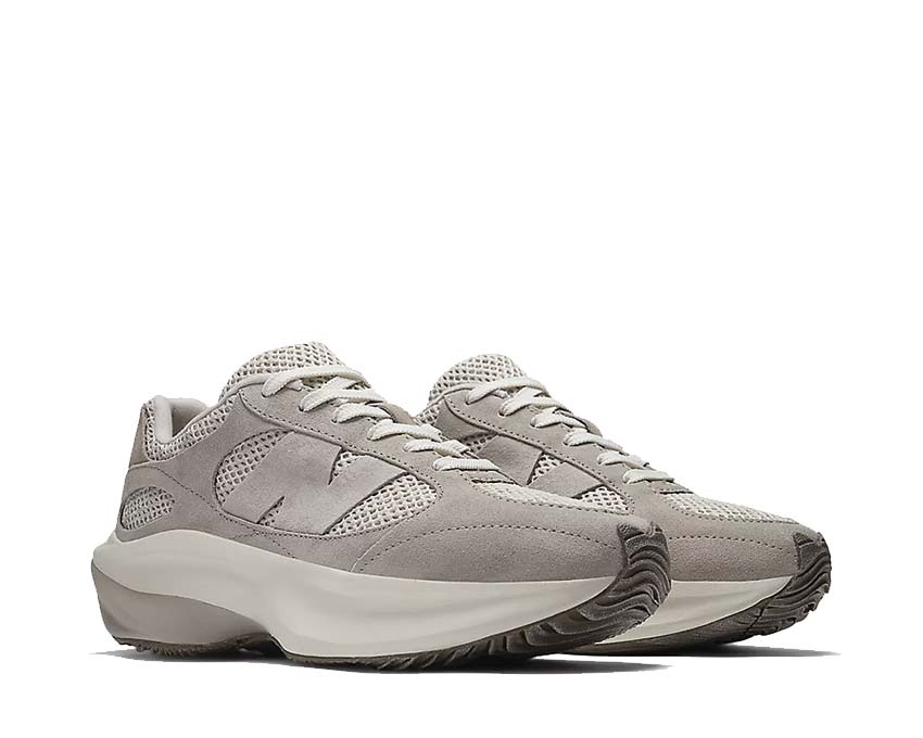 New Balance WRPD Grey Days vue latérale — tige en mesh respirant