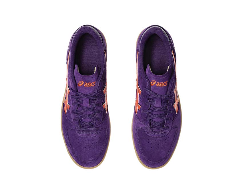 Asics Skyhand OG Prune Koi arrière — contrefort talon modernisé handball