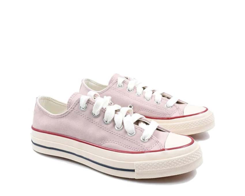 Converse Chuck 70 Flush Stone/Natural Ivory Seitenansicht — naturelfarbenes Stone-Segeltuch
