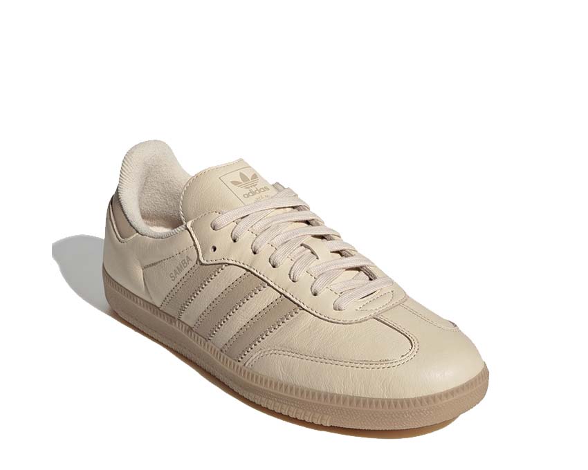 Adidas Samba OG Sandstorm Sohle — natürliche beige Gummisohle