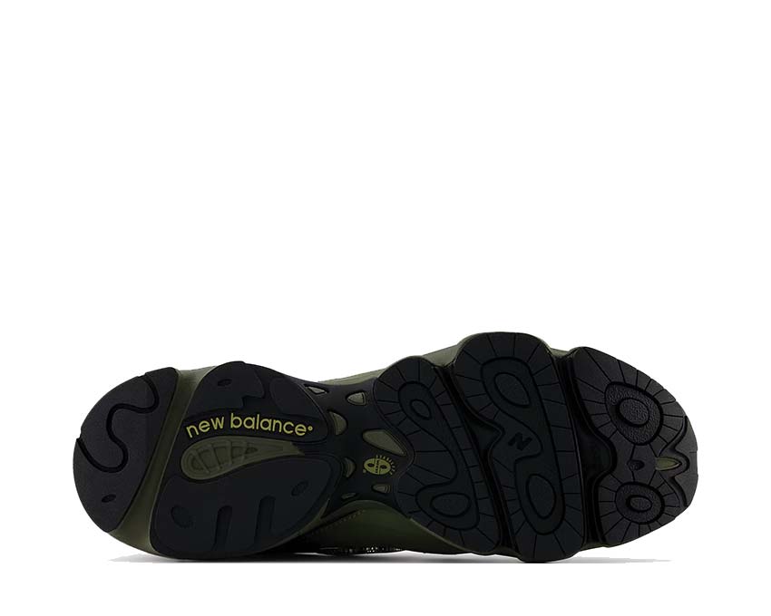 New Balance 1000 Dark Olivine Magnet — vue arrière