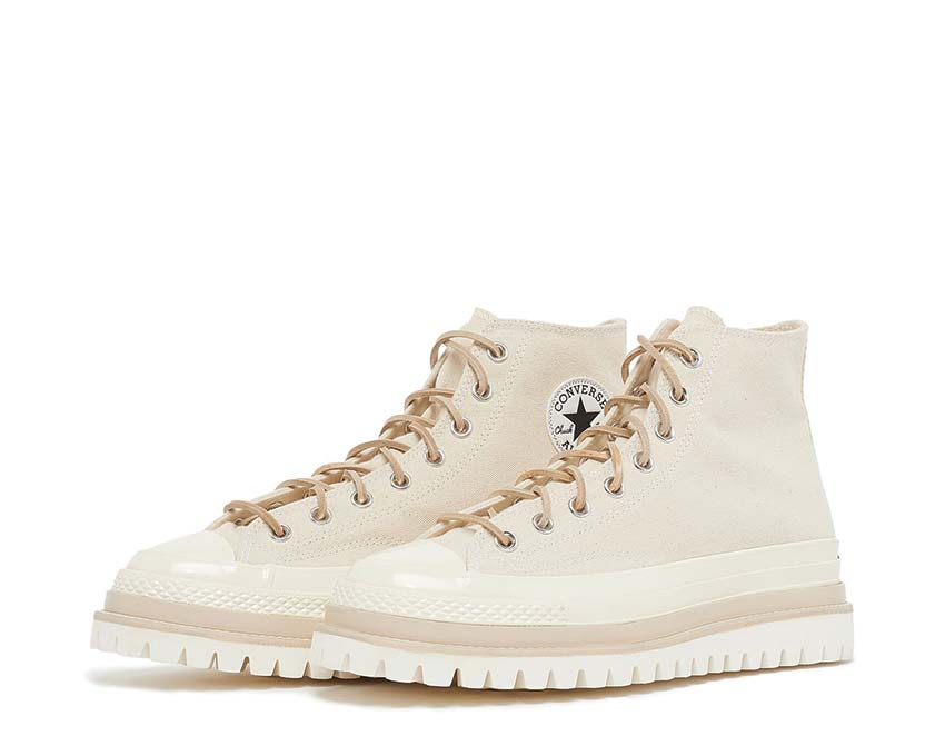 Converse Chuck 70 Canvas Ltd Blanco/Natural vista lateral — lona natural edición limitada