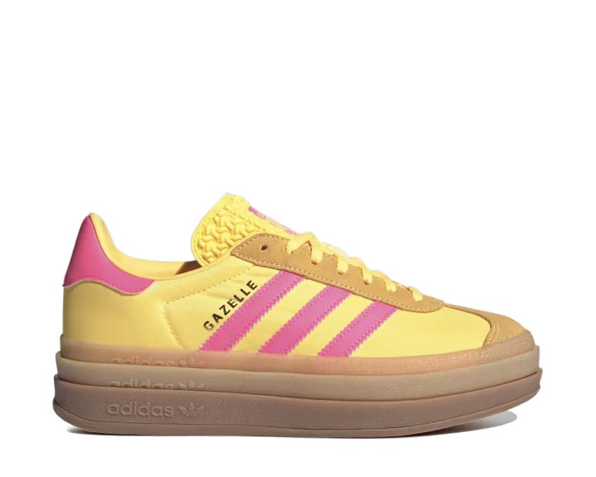 Adidas Gazelle Bold W coloris natural — zapatilla mujer plataforma ante