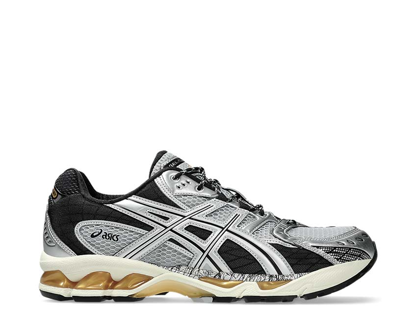 Asics Gel Nimbus 10.1 Piedmont Grey/Pure Silver — running homme amorti Gel premium longue distance