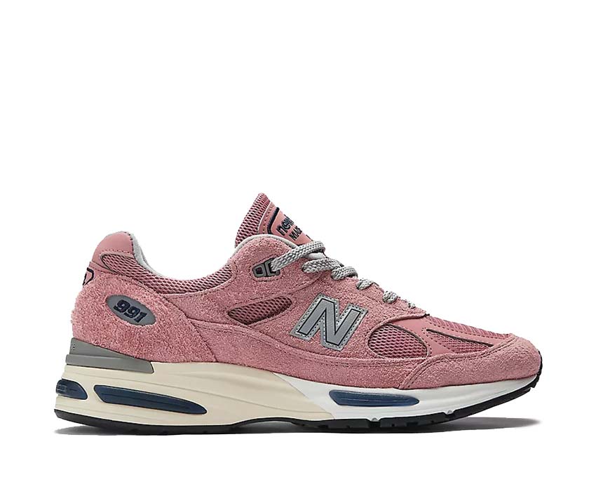 New Balance 991v2 Brandied Apricot — sneaker unisexe Made in England abricot