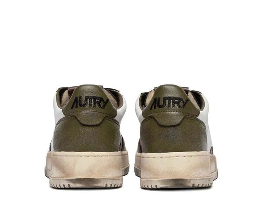 Autry Super Vintage Low détail — broderie logo