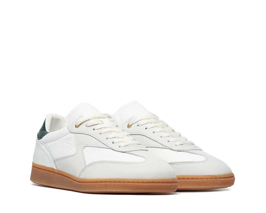 Filling Pieces Sprinter Dice White vue latérale — cuir souple silhouette épurée