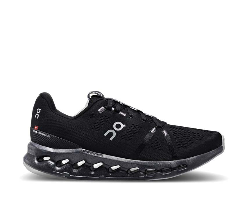 On Cloudsurfer All Black — running homme technologie CloudTec