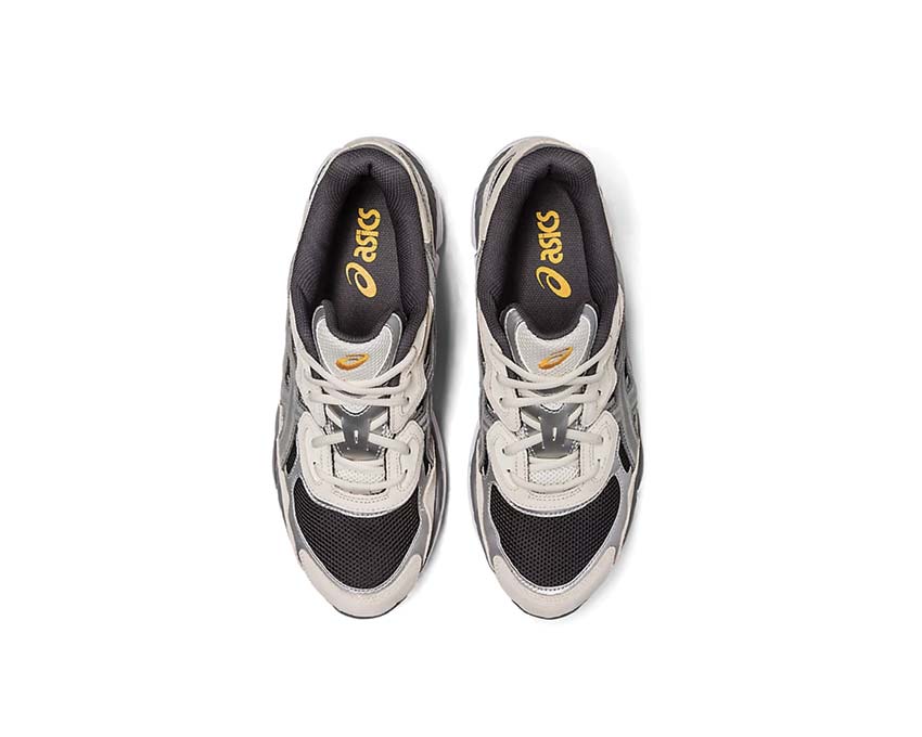 Asics Gel NYC Black/Graphite Grey 1201A789 arrière — amorti Gel talon vintage