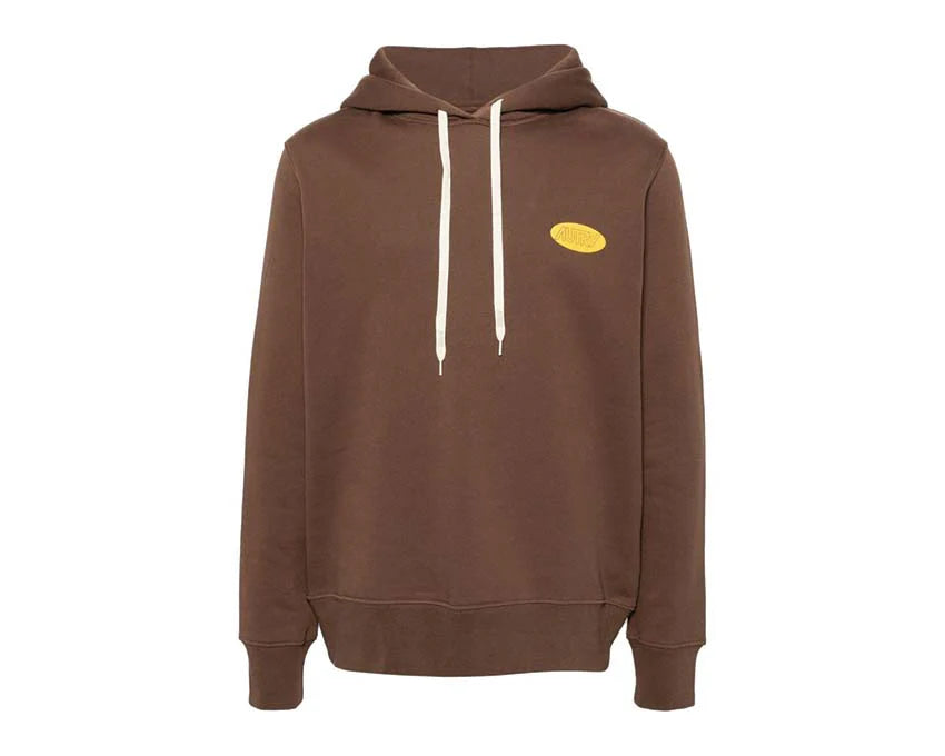 Autry Hoodie Main — sweat à capuche homme coton molleton logo brodé