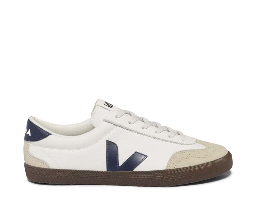 Veja Volley White/Nautico — sneaker femme cuir éco-responsable