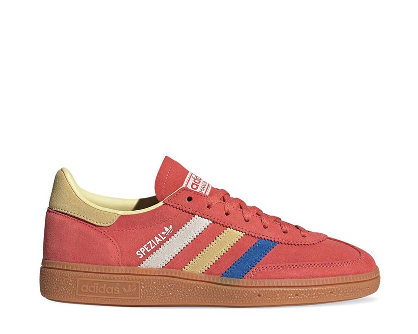 Adidas Handball Spezial W Preloved Scarlet — sneaker femme suède rouge handball vintage