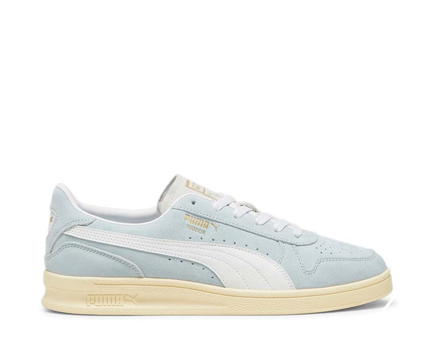 Puma Indoor Soft White — Damen-Sneaker Indoor weiche Sohle