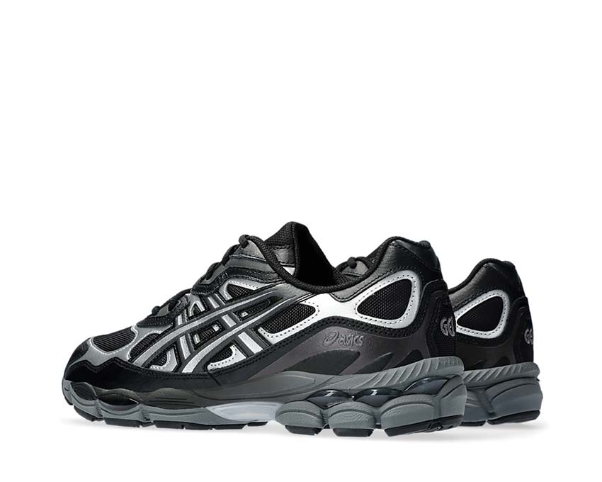 Asics Gel NYC Black/Graphite Grey semelle — amorti GEL running lifestyle France