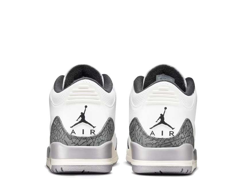 Jordan Air Jordan 3 Retro Cement Grey semelle — semelle Air visible gris