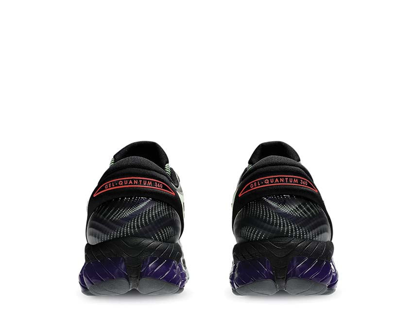 Asics Gel Quantum 360 VIII Illuminate Yellow/Black arrière — amorti Gel 360 maximal