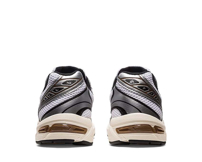 Asics Gel 1130 White/Clay Canyon Detail — Mesh und Vintage-Wildleder