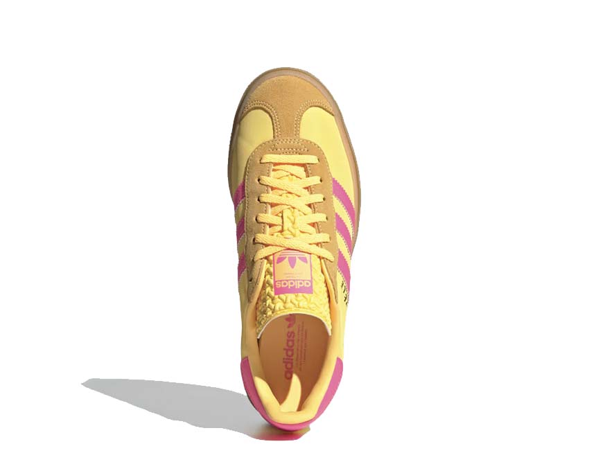 Adidas Gazelle Bold W natural suela — suela plataforma goma robusta