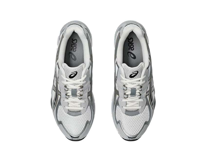 Asics Gel NYC 2055 Cream/Pure Silver Detail — Mesh und Vintage-Overlay