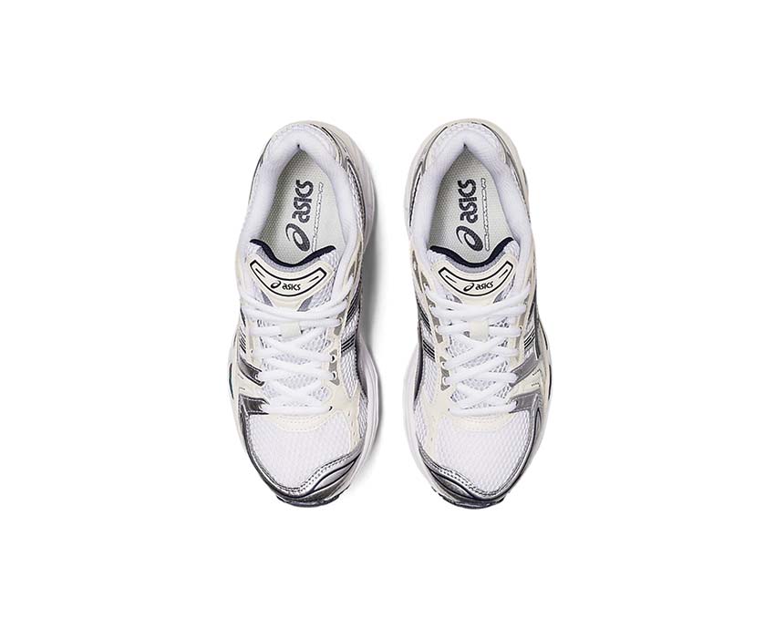 Asics Gel Kayano 14 White Midnight détail — matière premium