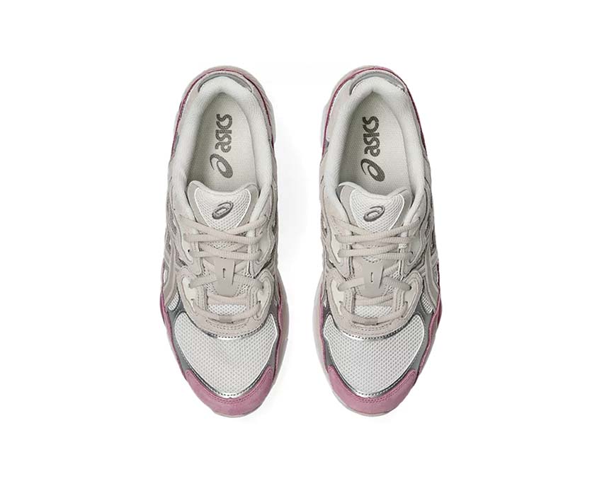 Asics Gel NYC Mineral Beige detalle — material premium