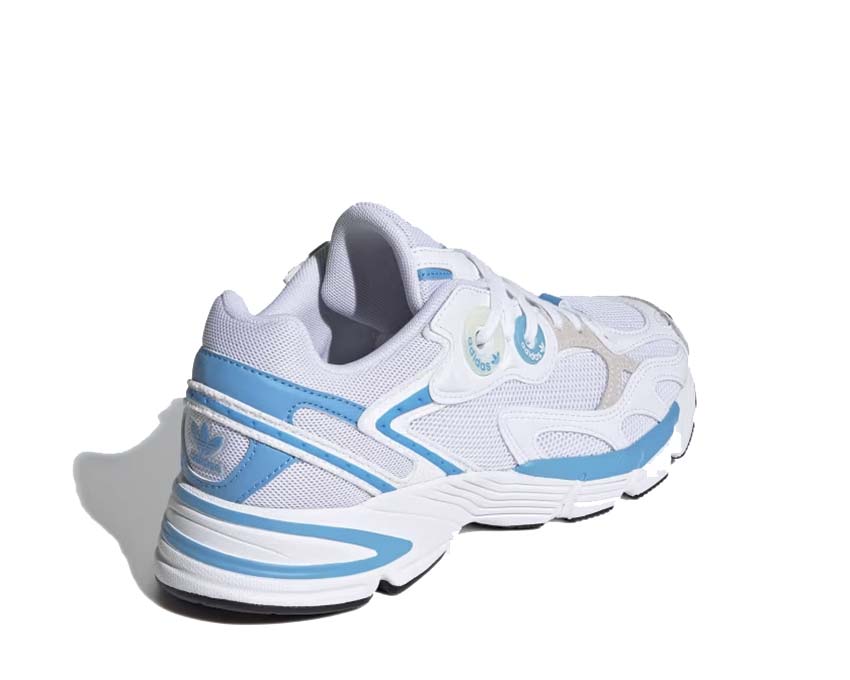 Adidas Astir W White Blue Sohle — Sport Vintage-Running-Sohle