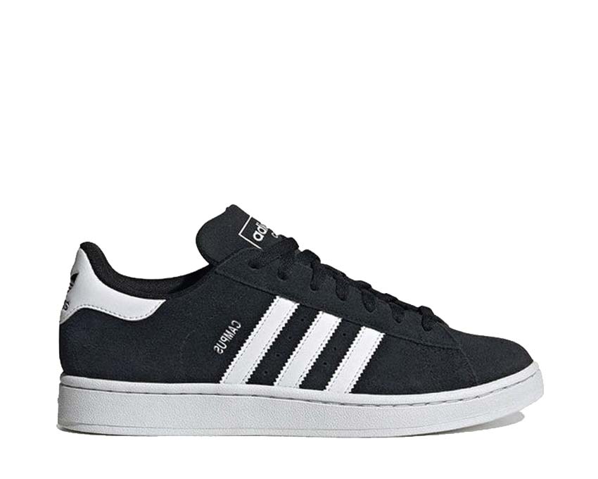 Adidas Campus 2 Black — sneaker unisexe daim noir semelle caoutchouc