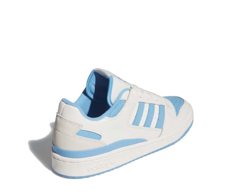 Adidas Forum Low CL Ivory Blue suela — goma baloncesto vintage