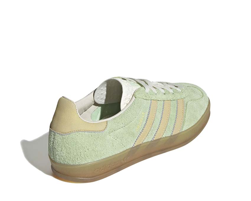 Adidas Gazelle Indoor Semi Green Spark semelle — semelle plate caoutchouc indoor