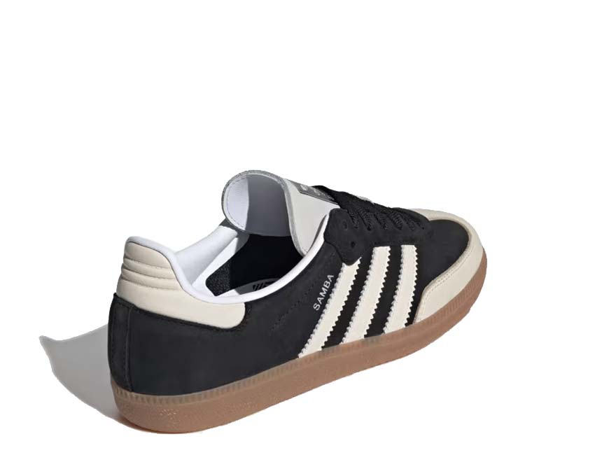 Adidas Samba OG W Core Black semelle — semelle gomme naturelle Samba