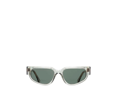 Ahlem Passage Lepic Thymelight — lunettes de soleil unisexe acétate vert thym