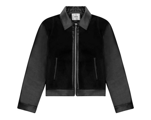 Arte Jasper Double Jacket Black — chaqueta unisex doble tela streetwear