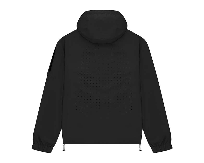 Arte Jim 3D Pocket Jacket Black vista lateral — detalle bolsillos voluminosos