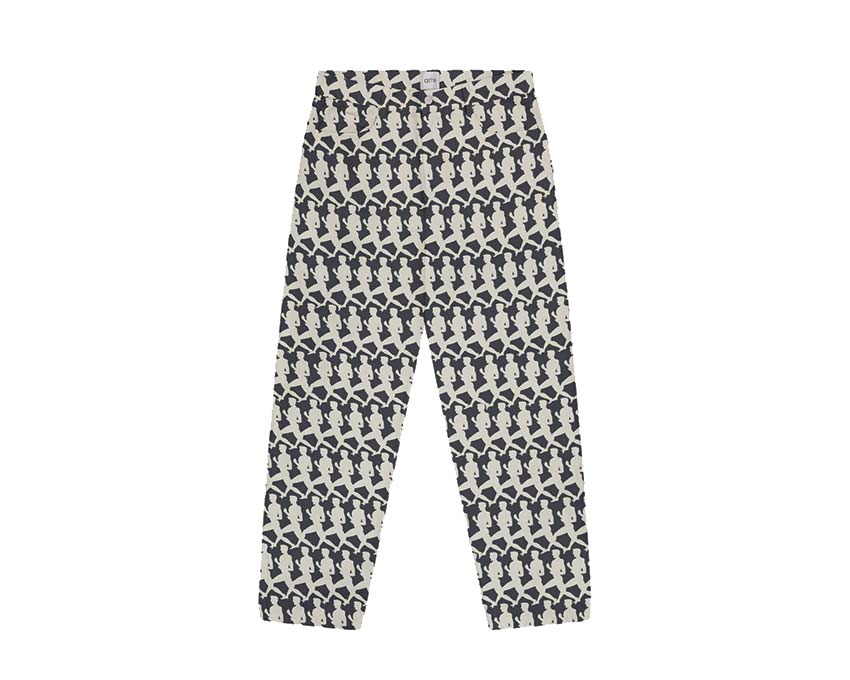Arte Jones Allover Pants Navy — Unisex-Hose All-Over-Print
