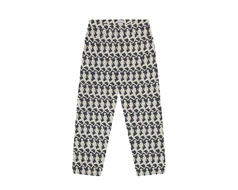 Arte Jones Allover Pants Navy — Unisex-Hose All-Over-Print