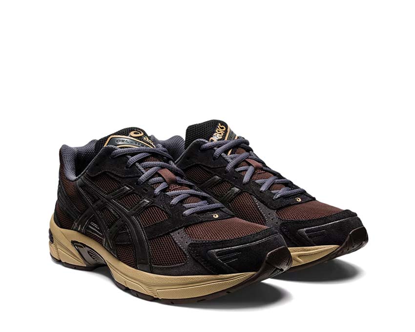 Asics Gel 1130 Coffee Black vue latérale — tige mesh