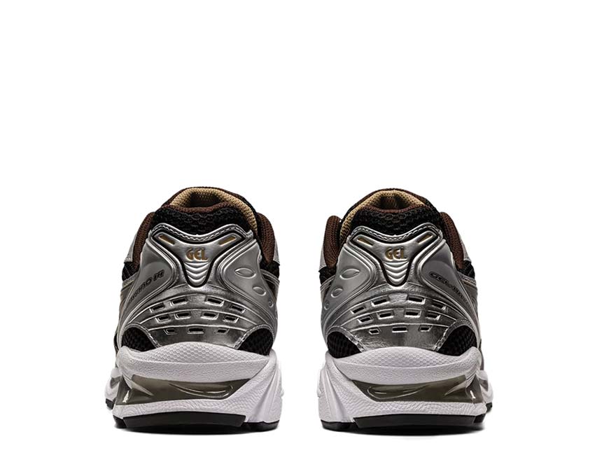Asics Gel Kayano 14 Black Coffee Detail — Premium-Material
