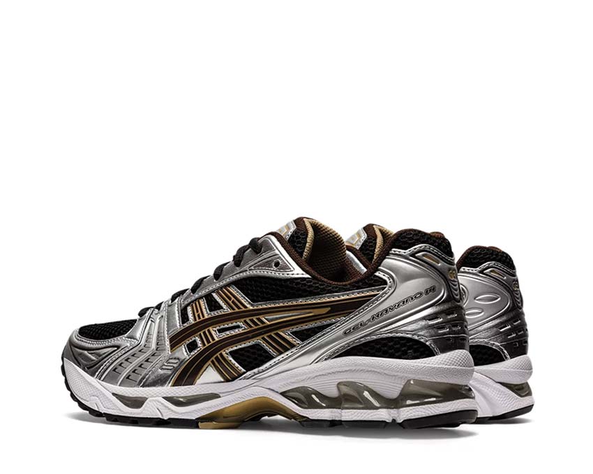 Asics Gel Kayano 14 Black Coffee Sohle — Gel-Technologie
