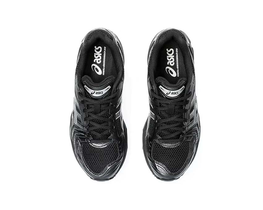 Asics Gel Kayano 14 Black Silver Black/Pure Silver Rückansicht — Gel Fersendämpfung