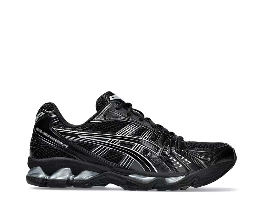 Asics Gel Kayano 14 Black Silver Black/Pure Silver — Herren-Laufschuh Gel Dämpfung vorne/hinten