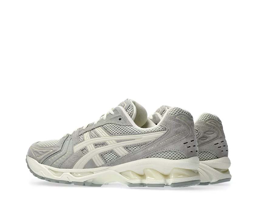 Asics Gel Kayano 14 White Sage Smoke Grey suela — tecnología Gel
