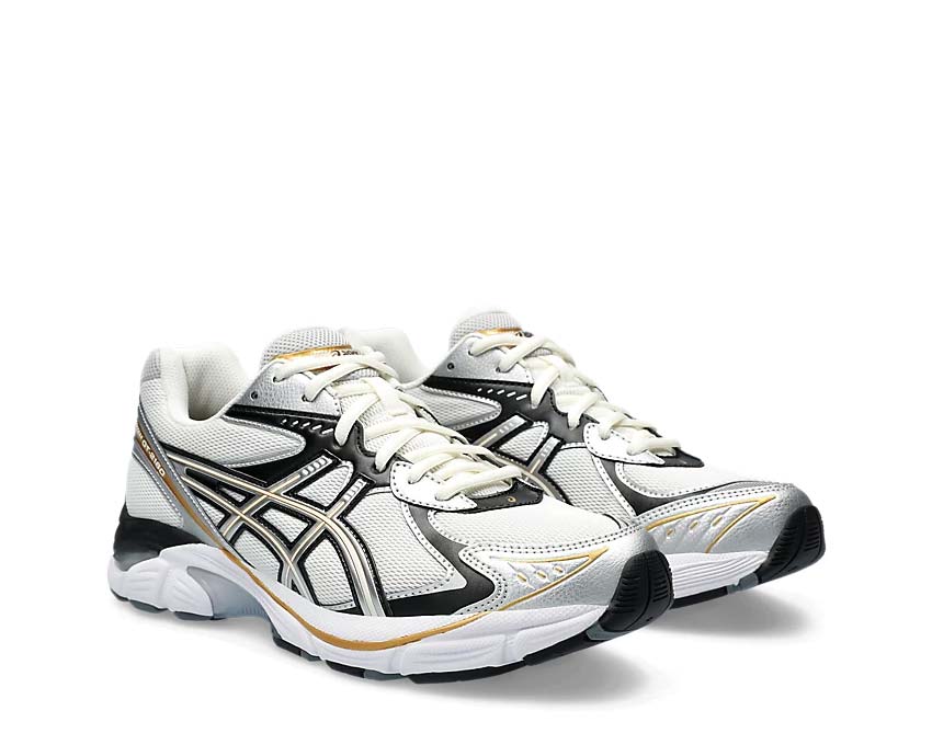 Asics GT-2160 Cream Pure Silver Seitenansicht — Mesh-Obermaterial