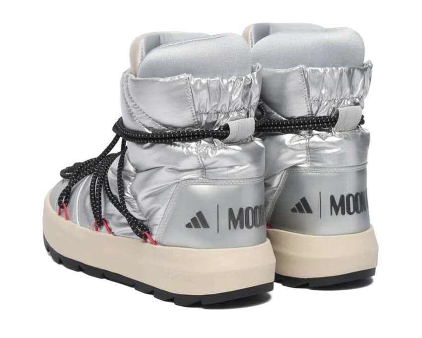 Adidas x Moonboot Ace White detail — waterproof winter finish